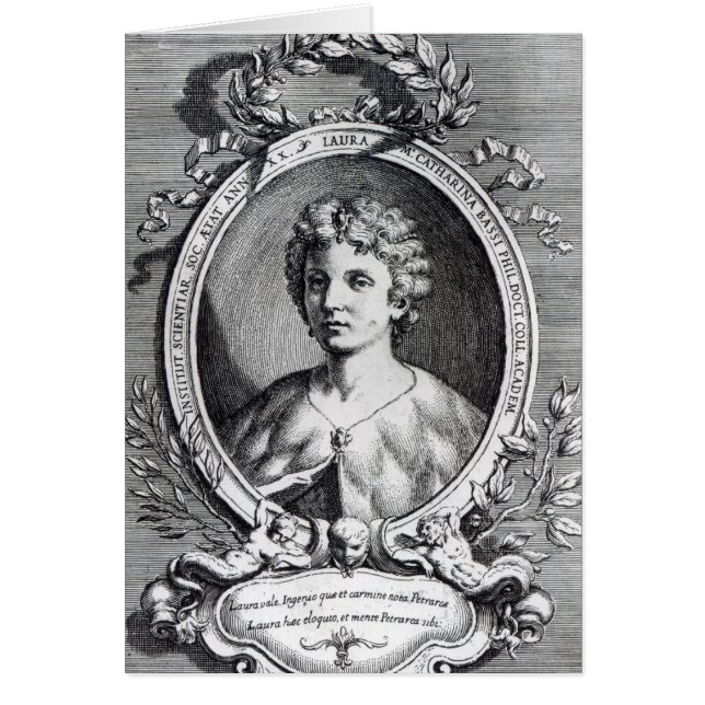 Laura Maria Caterina Bassi (Voorkant)