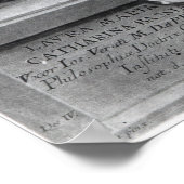 Laura Maria Caterina Bassi Poster (Hoek)