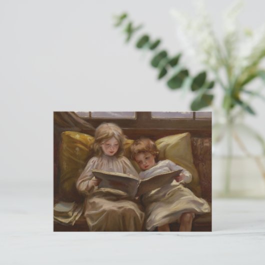 Laura Muntz Lyall - Interessant verhaal Briefkaart (Staand voorkant)