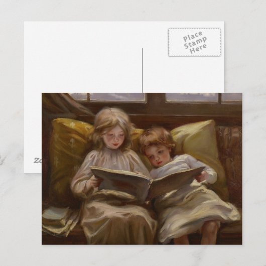 Laura Muntz Lyall - Interessant verhaal Briefkaart (Voorkant / Achterkant)