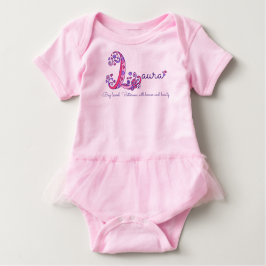 Laura-naam en betekenis voor babymeisjes kleding romper