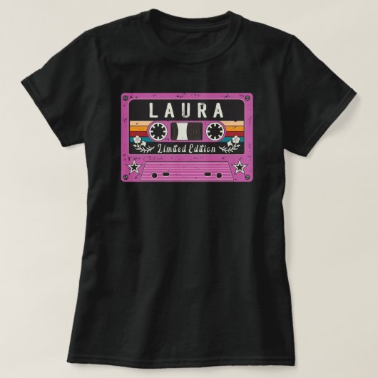 Laura naam T-shirt (Design voorkant)
