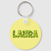 Laura Name Kiwi Design Schlüsselanhänger Sleutelhanger (Voorkant)