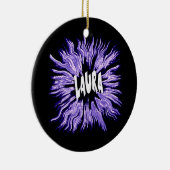 Laura Name Star Keramisch Ornament (Rechts)