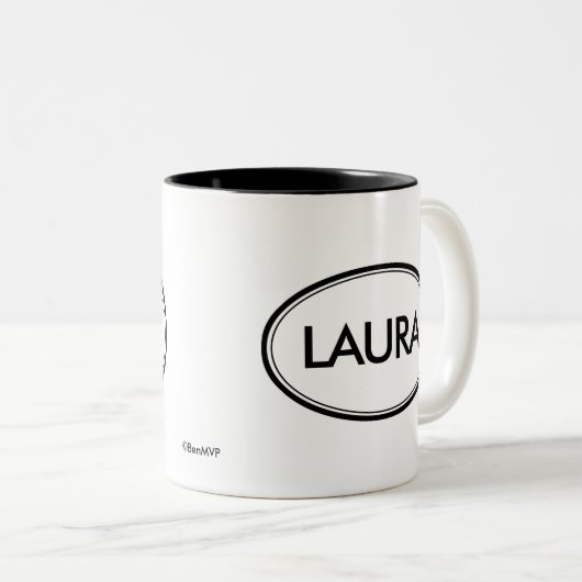 Laura Tweekleurige Koffiemok (Voorkant rechts)