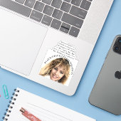 #LAURAHGUILLENFOUNDATION "Als je verloren bent om Sticker (Laptop met iPhone)