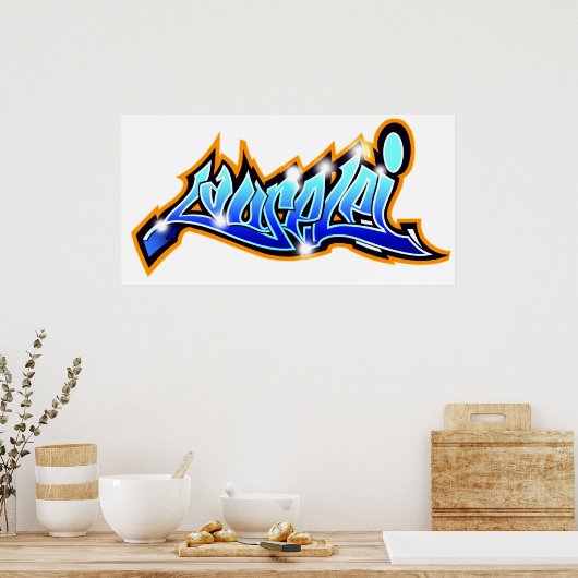 lauralei poster (Keuken)