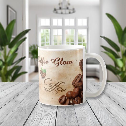 Laura's Cozy Coffee Glow Mok Ontwerp