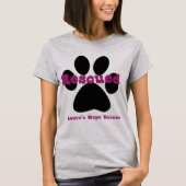 Laura's Hope Rescue - Rescued Women's T-shirt gere (Voorkant)