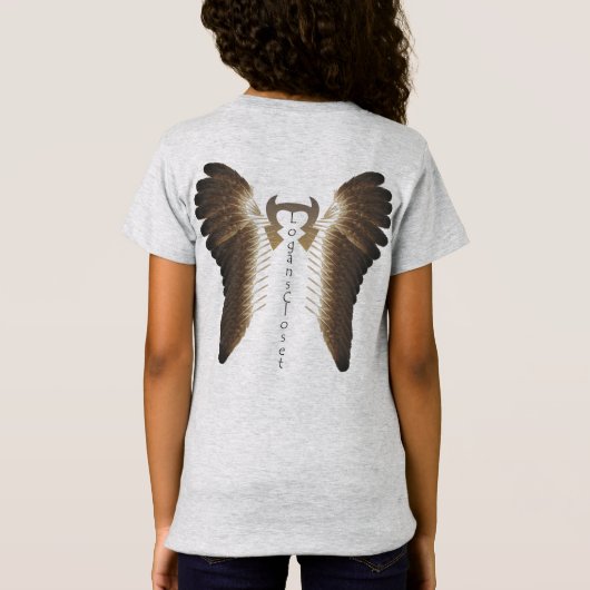 Laura's Shirt Logan Unicorn (Achterkant)