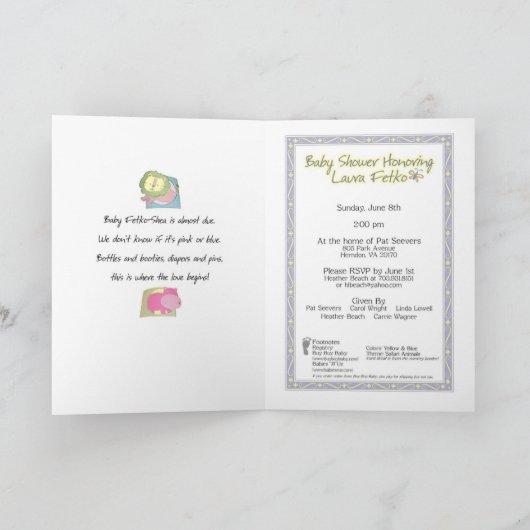 Laura's uitnodiging (Binnen)