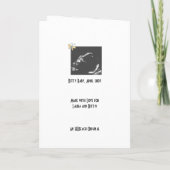 Laura's uitnodiging (Achterkant)