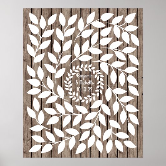 Laurel - 100 Signature Guest Book Alternative Poster (Voorkant)