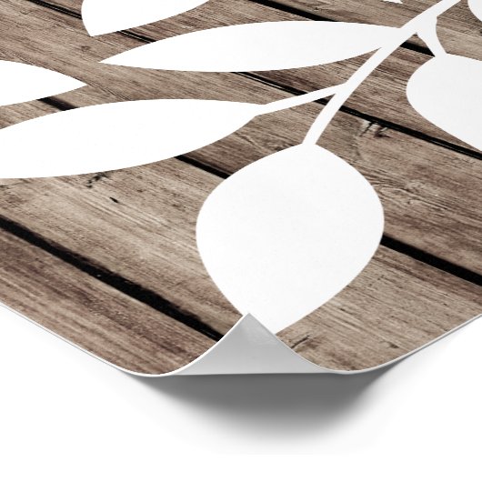 Laurel - 150 Signature Guest Book Alternative Poster (Hoek)