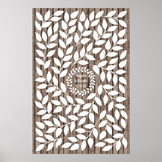 Laurel - 150 Signature Guest Book Alternative Poster (Voorkant)