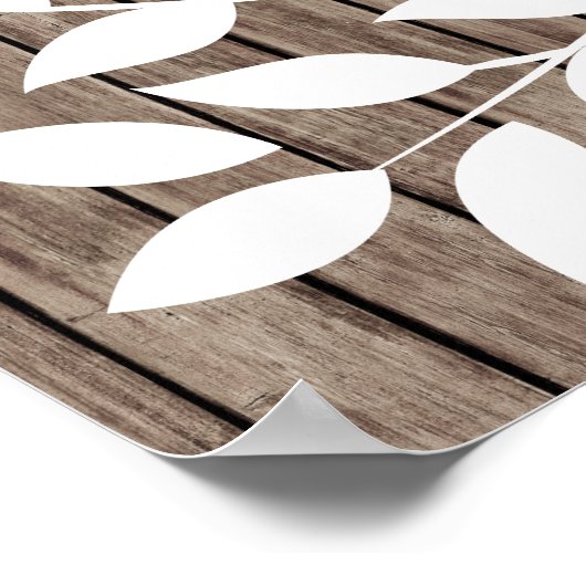 Laurel - 200 Signature Guest Book Alternative Poster (Hoek)