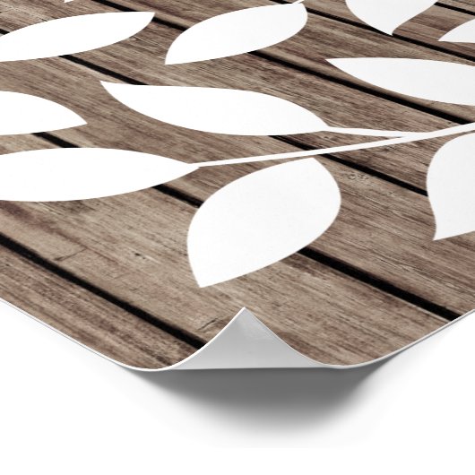 Laurel - 250 Signature Guest Book Alternative Poster (Hoek)