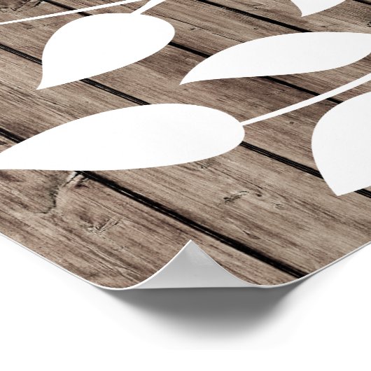 Laurel - 50 Signature Guest Book Alternative Poster (Hoek)