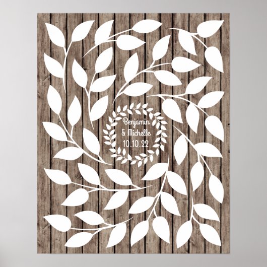 Laurel - 50 Signature Guest Book Alternative Poster (Voorkant)