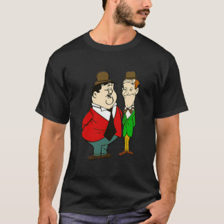 Laurel and Hardy cartoon Classic T-shirt