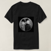 LAUREL AND HARDY. Stan Laurel and Oliver Hardy in  T-shirt (Design voorkant)