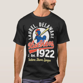 Laurel Blue Hens - Delaware - Antieke ter ziele ge T-shirt