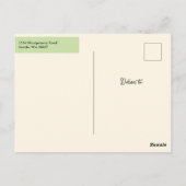 Laurel Crest Klas van 2026 Briefkaart (Achterkant)