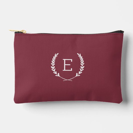 Laurel Crest Monogram Etui (Voorkant)