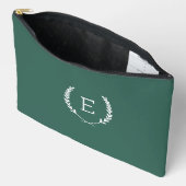 Laurel Crest Monogram Etui (Open)