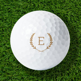 Laurel Crest Monogram Golfballen