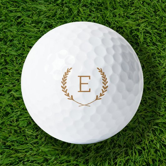 Laurel Crest Monogram Golfballen