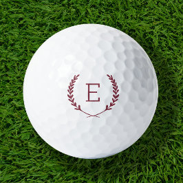 Laurel Crest Monogram Golfballen