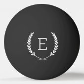 Laurel Crest Monogram Pingpongbal (Voorkant)