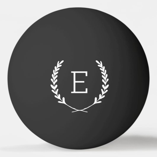 Laurel Crest Monogram Pingpongbal (Voorkant)