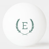 Laurel Crest Monogram Pingpongbal (Voorkant)