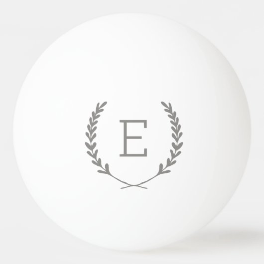 Laurel Crest Monogram Pingpongbal (Voorkant)