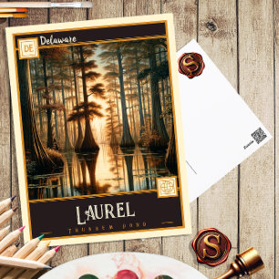 Laurel, Delaware   Oude ansichtkaart Briefkaart