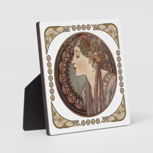 Laurel door Alphonse Mucha Fotoplaat (Voorkant)