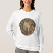 Laurel door Alphonse Mucha T-shirt (Voorkant)