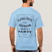 Laurel Drive Block Party T-shirt (Achterkant)