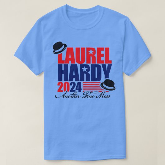 Laurel en Hardy 2024 T-shirt (Design voorkant)