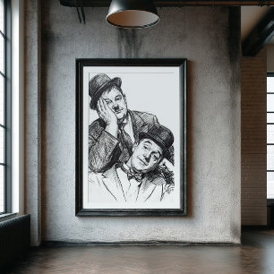 Laurel en Hardy - Nog een fijne bende - Vintage Poster