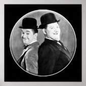 LAUREL EN HARDY Stan Laurel en Oliver Hardy in t Poster (Voorkant)