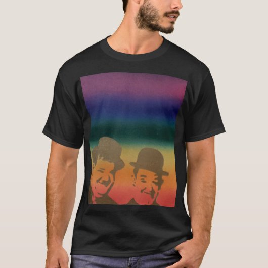 Laurel en Hardy T-shirt (Voorkant)