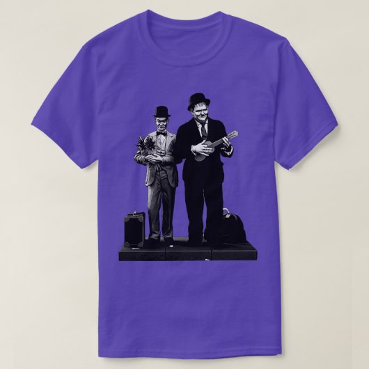 Laurel en Hardy T-shirt (Design voorkant)