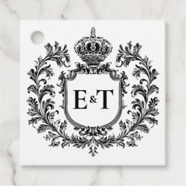 Laurel & Filigree, bruiloft Bedankjes Labels
