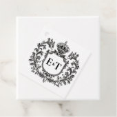  Laurel & Filigree, bruiloft Bedankjes Labels (In situ)