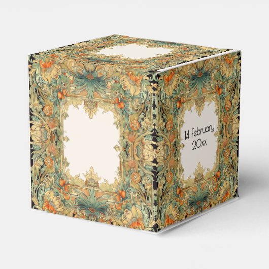 Laurel & Filigree Enchantment Bedankdoosjes (Achterkant)