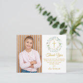 Laurel Garland First Community Foto Hartelijk dank Briefkaart (Staand voorkant)