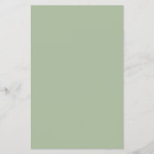 Laurel Green Solid Color Flyer (Voorkant)